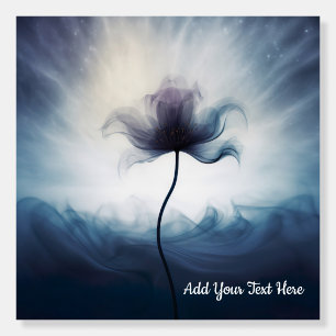 Customizable Ethereal Flower Foam Board