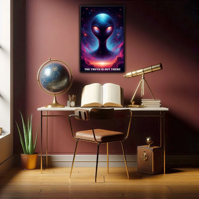 Customizable Extraterrestrial Life-form Poster (Creator Uploaded)
