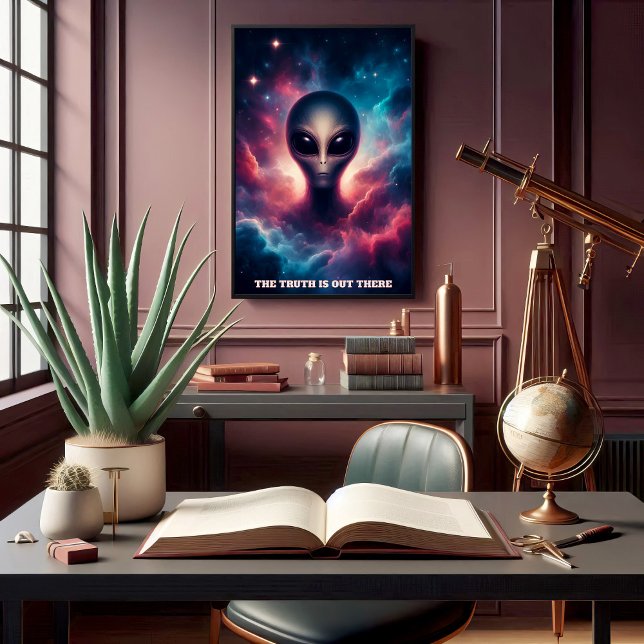 Customizable Extraterrestrial Life-form Poster (Creator Uploaded)