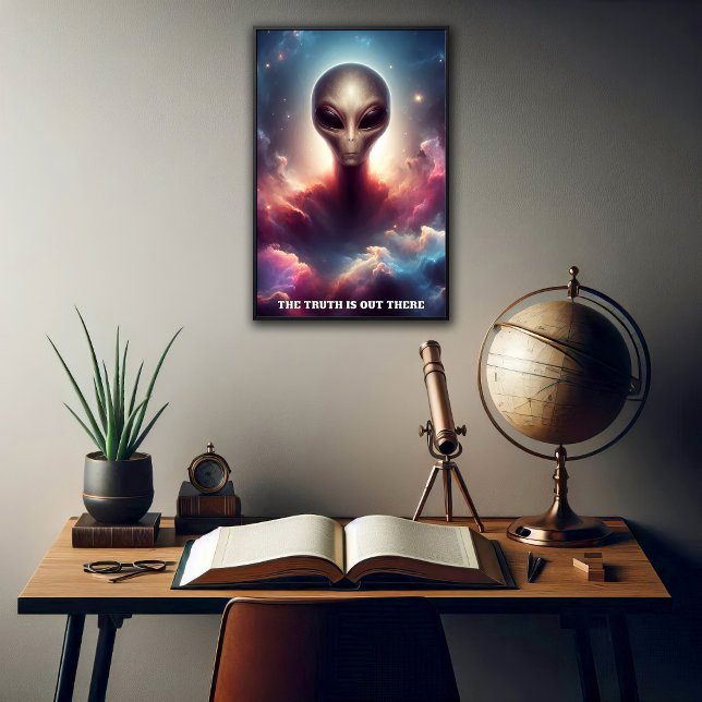 Customizable Extraterrestrial Life-form Poster (Creator Uploaded)