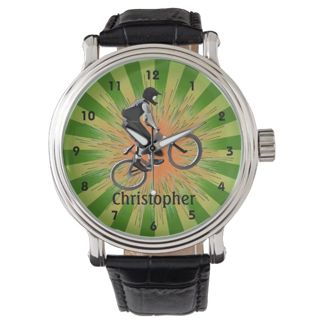 Customizable Extreme Biker Design Watch