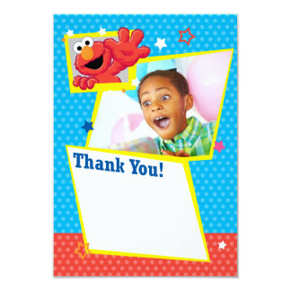 Customizable Extreme Elmo Thank You Card