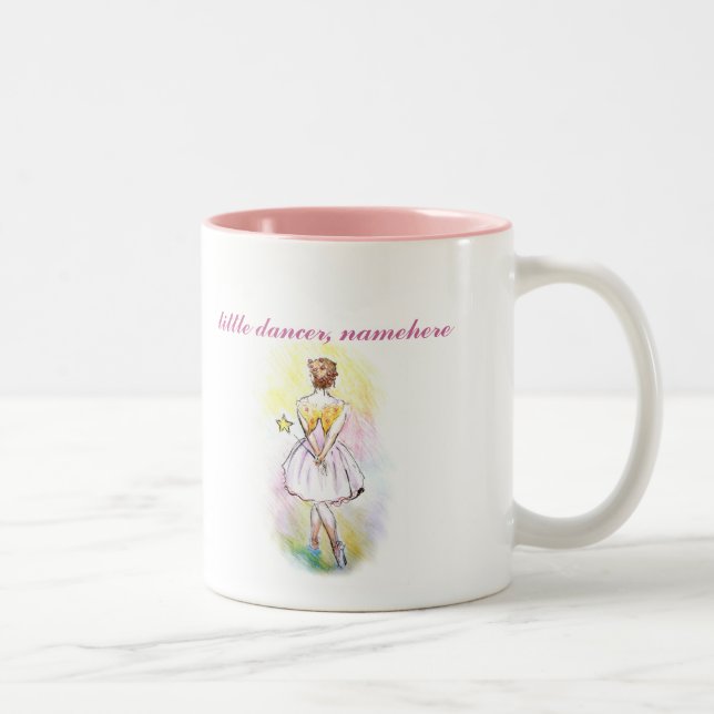 Customizable: Fairy dancer Two-Tone Coffee Mug (Right)