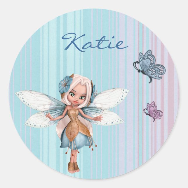 Customizable fairy stickers (Front)