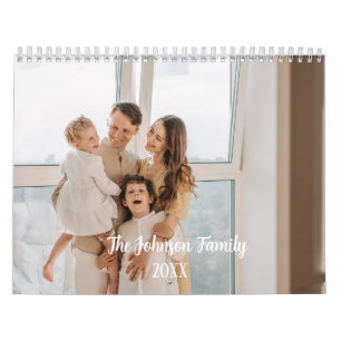 Customizable Family Chore Chart Accountability Calendar