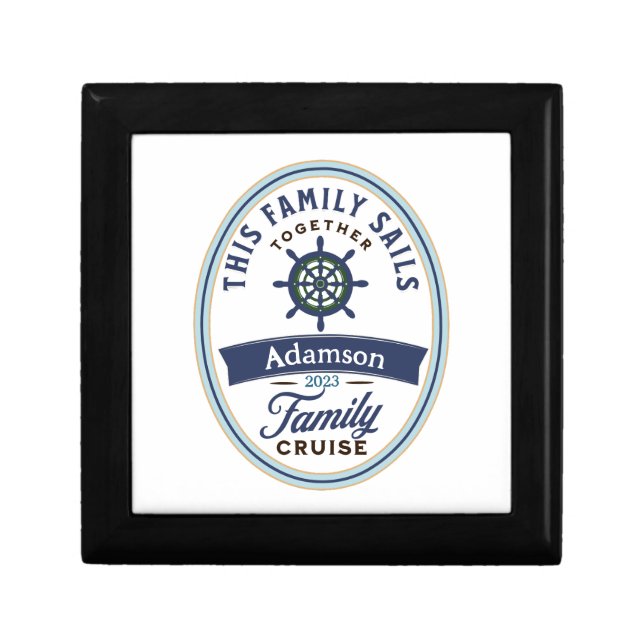 Customizable Family Cruise Gift Box (Front)