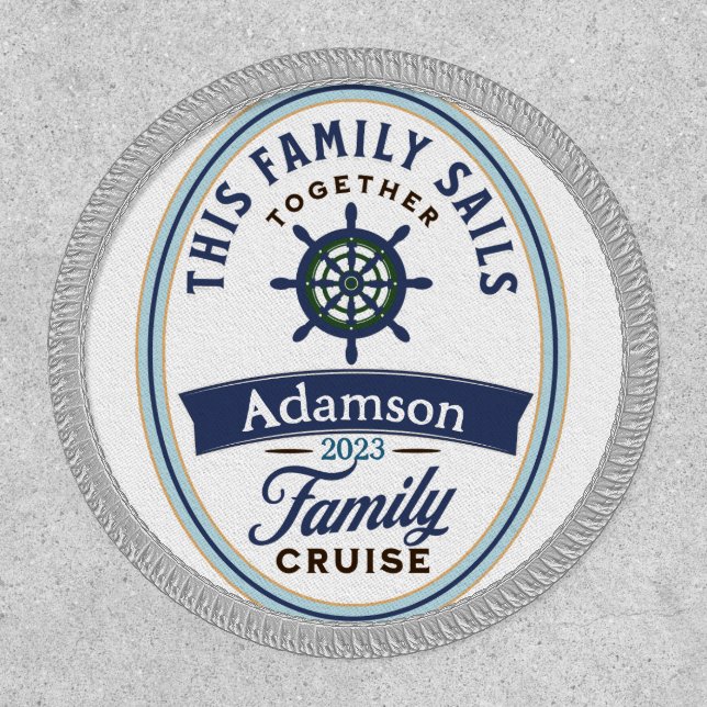 Customizable Family Cruise Patch (Front)