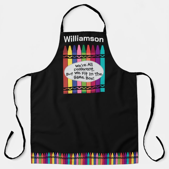 Customizable Family Reunion Apron (Front)