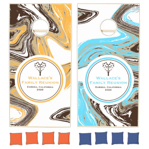 customizable family reunion tree strokes