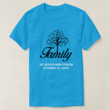 Customizable family reunion tree