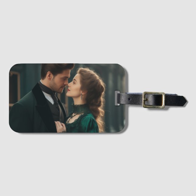 Customizable Family Travel Luggage Tag (Front Horizontal)