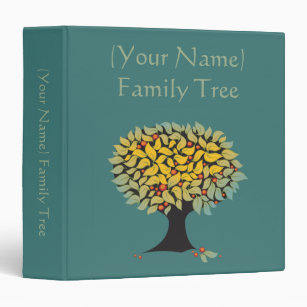 Family Roots Personalized Photo Album- 3 Ring - Whitetail Woodcrafters