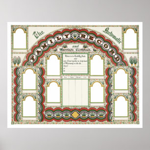 Customizable Family Tree & Marriage Chart
