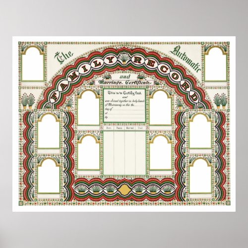 Customizable Family Tree  Marriage Chart