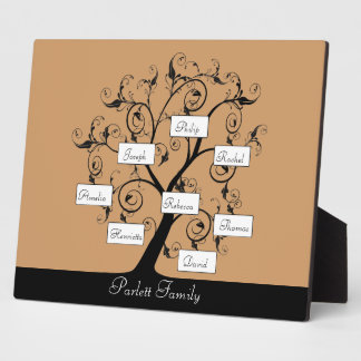 Customizable Family Tree Plaque