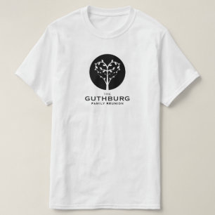 customizable family tree reunion T-Shirt