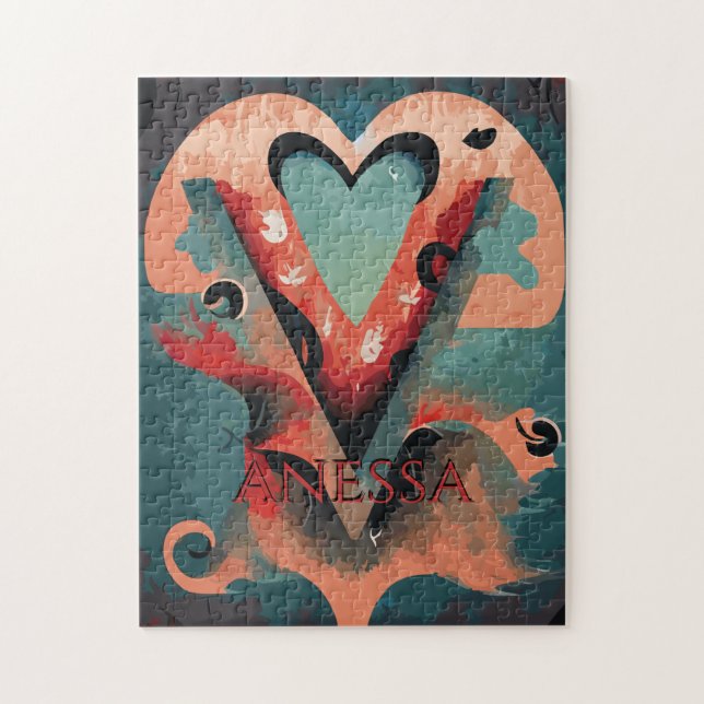 Customizable Fantastic V Jigsaw Puzzle (Vertical)