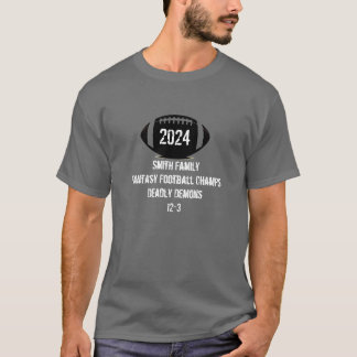 Customizable Fantasy Football t-shirt