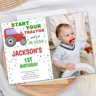 Customizable Farm Party Invitations for Kids