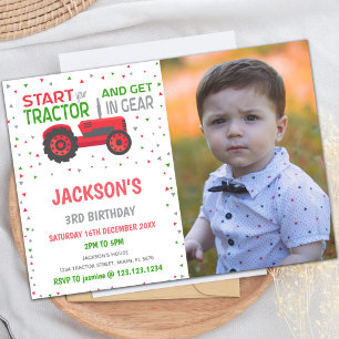 Customizable Farm Party Invitations for Kids