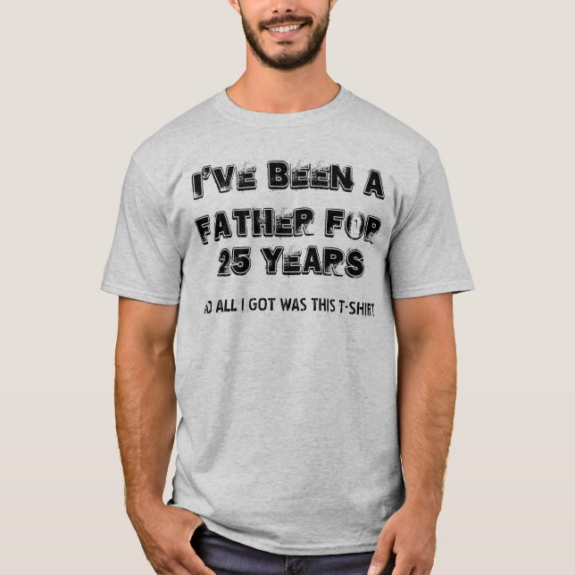 Customizable Father's Day Shirt Funny Gift (Front)