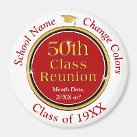 Customizable, Favors for 50th Class Reunion,