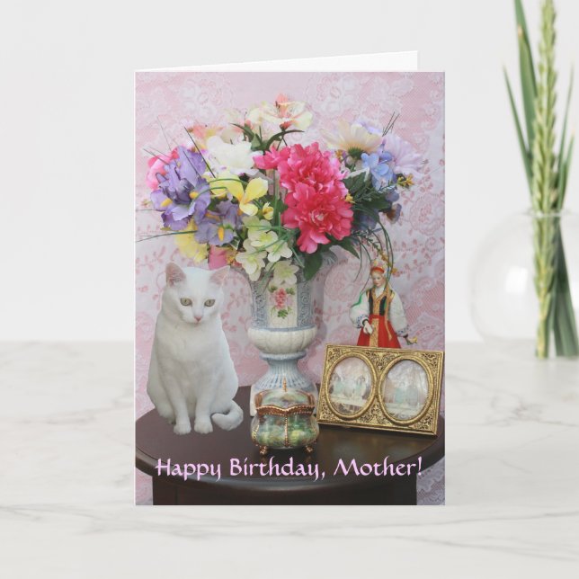 Customizable Female Birthday Card (Front)