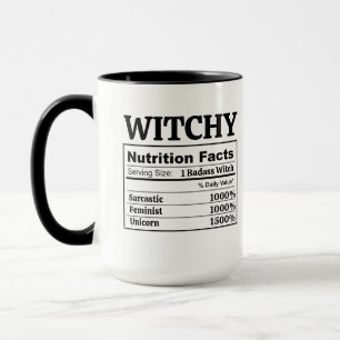 Customizable Feminist Witch Astrology Tarot Custom Mug