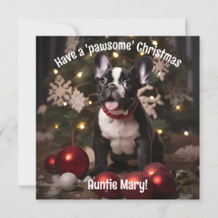 Customizable Festive Furry Duo