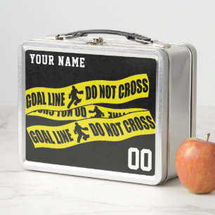 Customizable Field Hockey Goalie Lunch Box