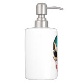 Customizable Filipino Flag Skull Bathroom Set (Right)