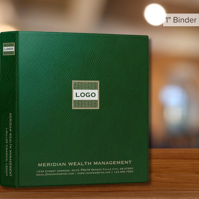Customizable Financial Legacy Planning Binder Logo (Creator Uploaded)