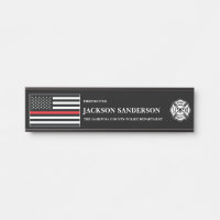 Customizable Firefighter Fire Department Logo