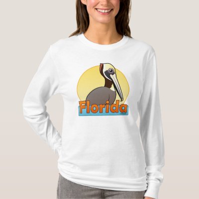 Customizable FL Brown Pelican T-Shirt