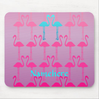 Customizable: Flamingo two Mouse Pad
