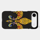 customizable Fleur-de-Lis Case-Mate iPhone Case (Back (Horizontal))