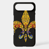 customizable Fleur-de-Lis Case-Mate iPhone Case (Back)