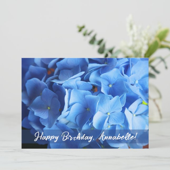 Customizable Floral Design | Any Occasion Card  (Standing Front)