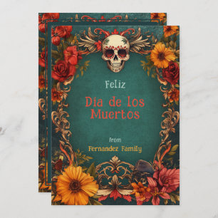 💀Customizable Floral Tribute Dia de Muertos