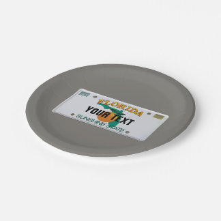(Customizable) Florida License Plate