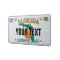 (Customizable) Florida License Plate