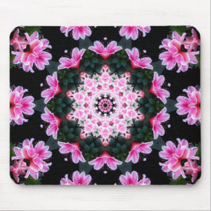 Customizable Flower Mandala Mousepad