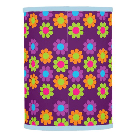 Customizable Flower Power Lamp Shade (Back)