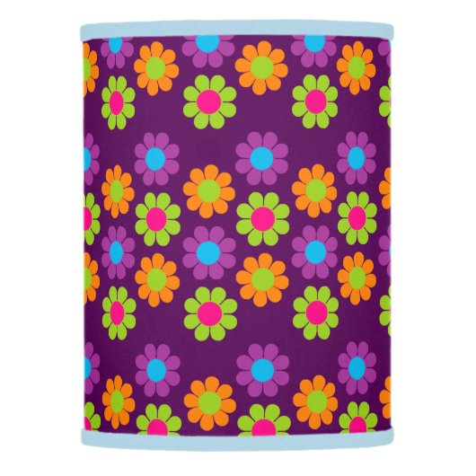 Customizable Flower Power Lamp Shade (Front)