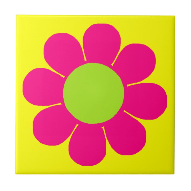 Customizable Flower Power Tile (Front)