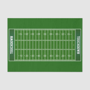 Customizable Football Field Gift Wrap Tissue Tissue Paper