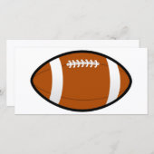 Customizable Football Photocards (Front/Back)