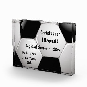 Customizable Football Soccer Ball Award