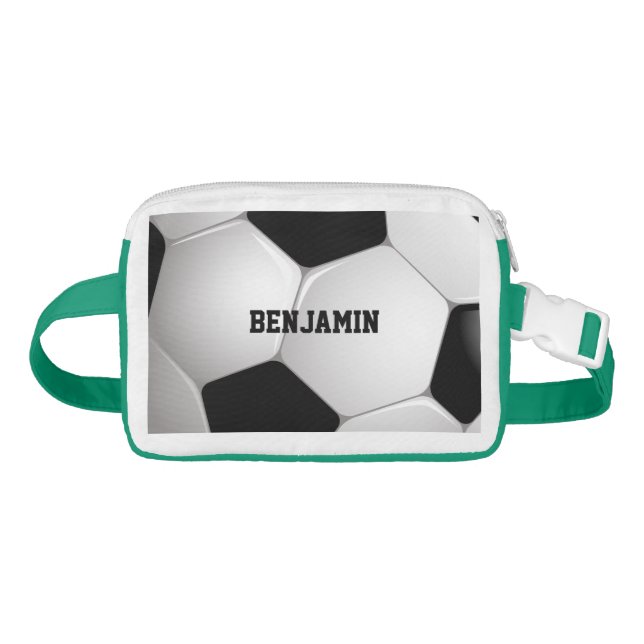 Customizable Football Soccer Ball Fanny Pack (Front)