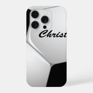 Customizable Football Soccer Ball iPhone 15 Pro Case